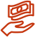 Identity theft reimbursement logo. 